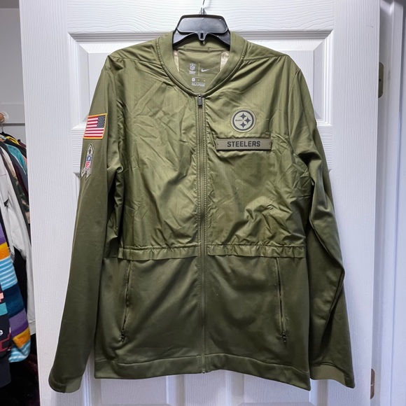 steelers nike windbreaker